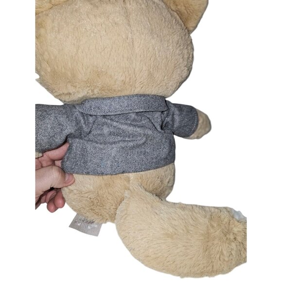 Levtex Baby Plush Fox 18" With Jacket Bowtie  2016 Super Soft - Picture 3 of 4